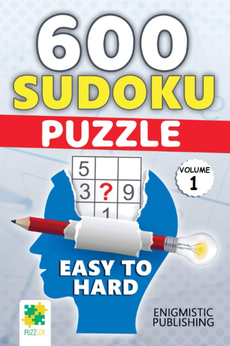 Sudoku Puzzelboek - Hersenkrakers - Ontspanning - 600 Puzzels - 234 Pagina's