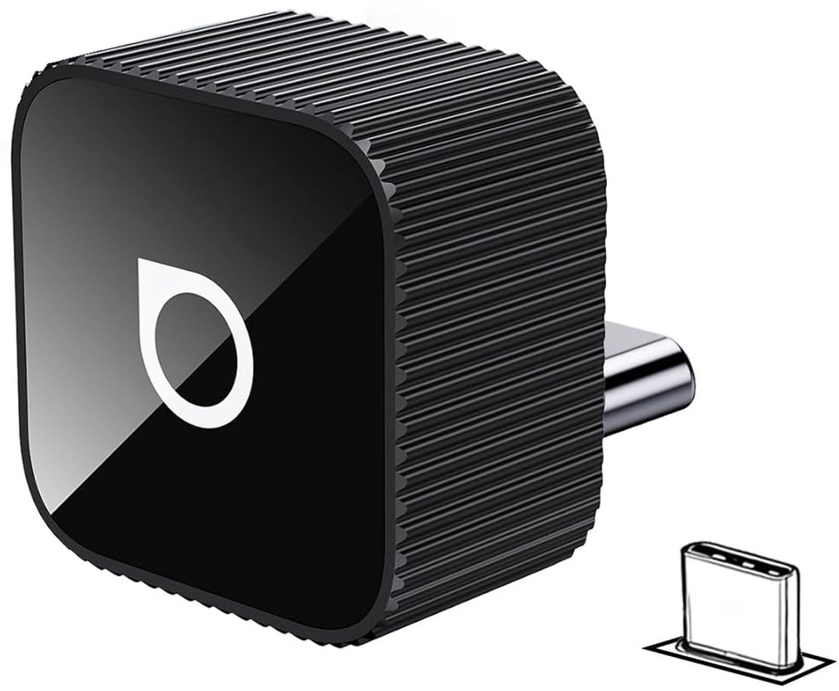 Ottocast Mini Slim USB-C Wireless CarPlay & Android Auto Adapter – Zet Bedrade CarPlay Om Naar Draadloos