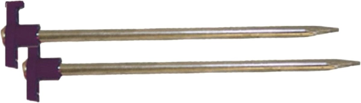 Extra Sterke Stalen Grondpennen - 25 cm - 4 Stuks voor Tent en Camping