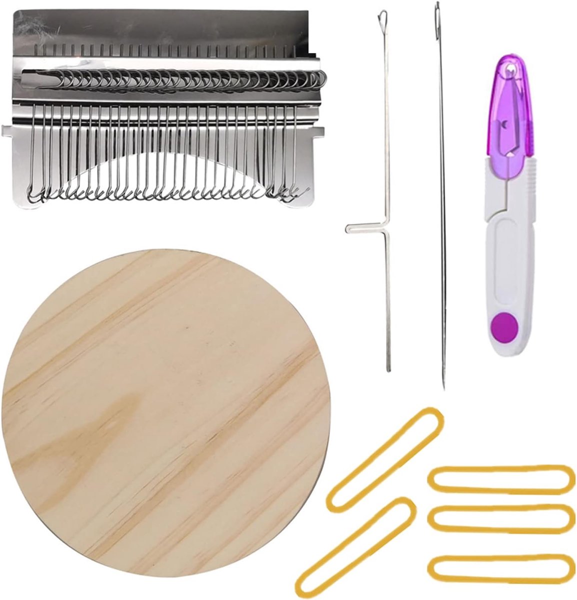 Weefgereedschap Set voor het Herstellen van Gaten in Kleding en Textiel