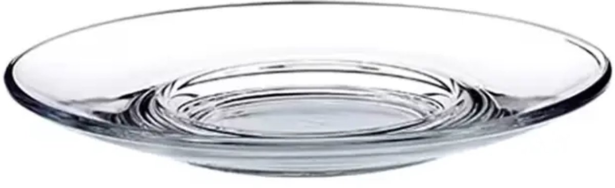 Pasabahce – glazen onderzetters – Heybeli – vaatwasserbestendig – ø126mm – set van 6