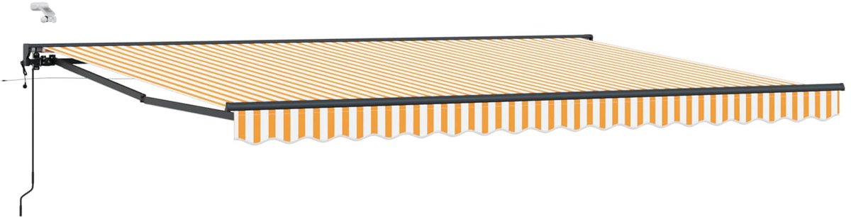 vidaXL - Elektrisch - Uitschuifbare - Zonneluifel