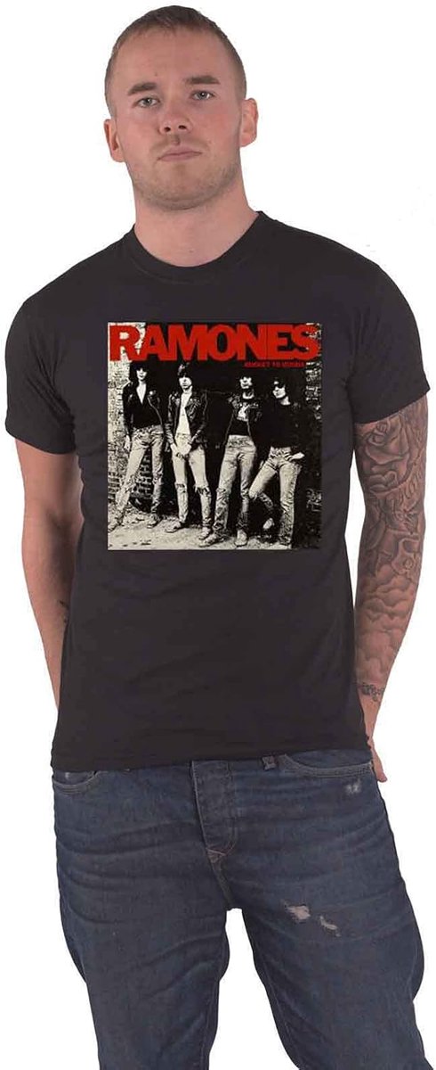 Unisex T-shirt - Kledingstuk - Casual Dragen - Officieel gelicentieerd - 24x22x2 cm - Zwart
