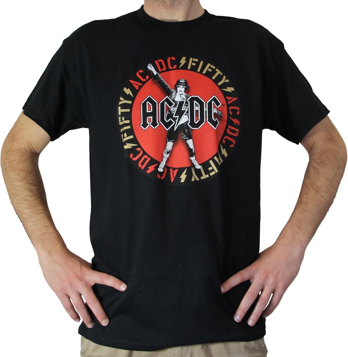 Heren T-shirt - Casual Shirt - Vrije Tijd - Grafische Print - Zwart