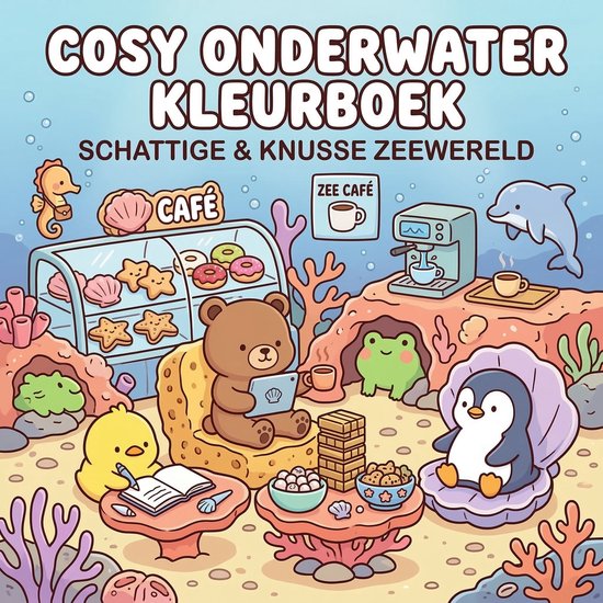 Cozy Onderwater Kleurboek - cover