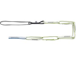 Klimtouw Accessoire - Daisy Chain - Klimmen Bergbeklimmen - Maximale Belasting 2400kg - One Size - Groen Blauw