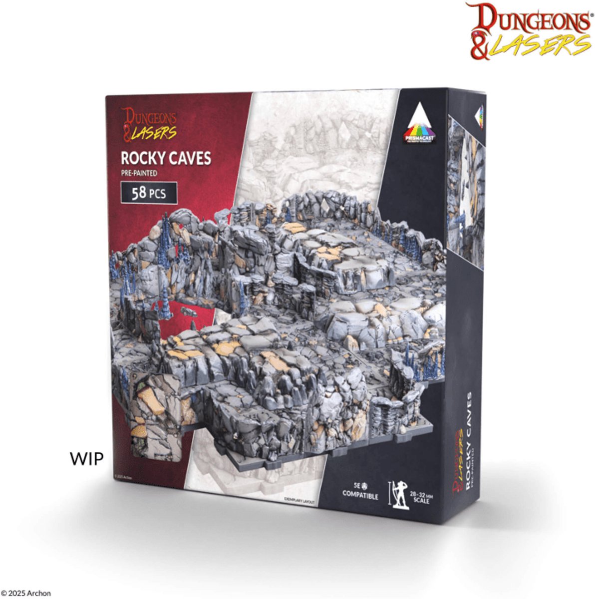 Archon Studio - ROCKY CAVES - pre-painted