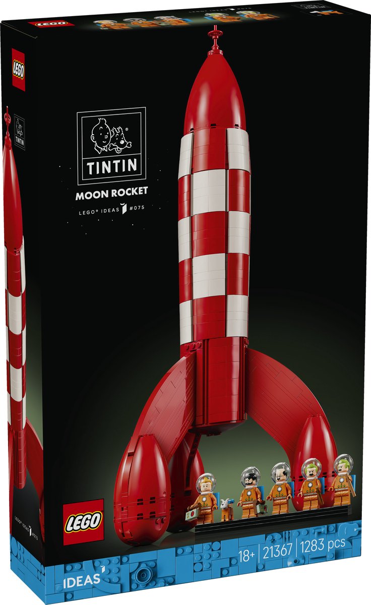 LEGO Ideas Tintin Maanraket - 21367 — afbeelding 11