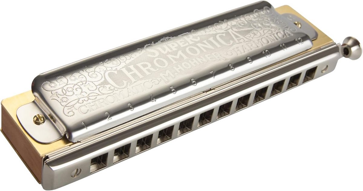 Chromatische Mondharmonica met Schuifregelaar voor Alle Niveaus