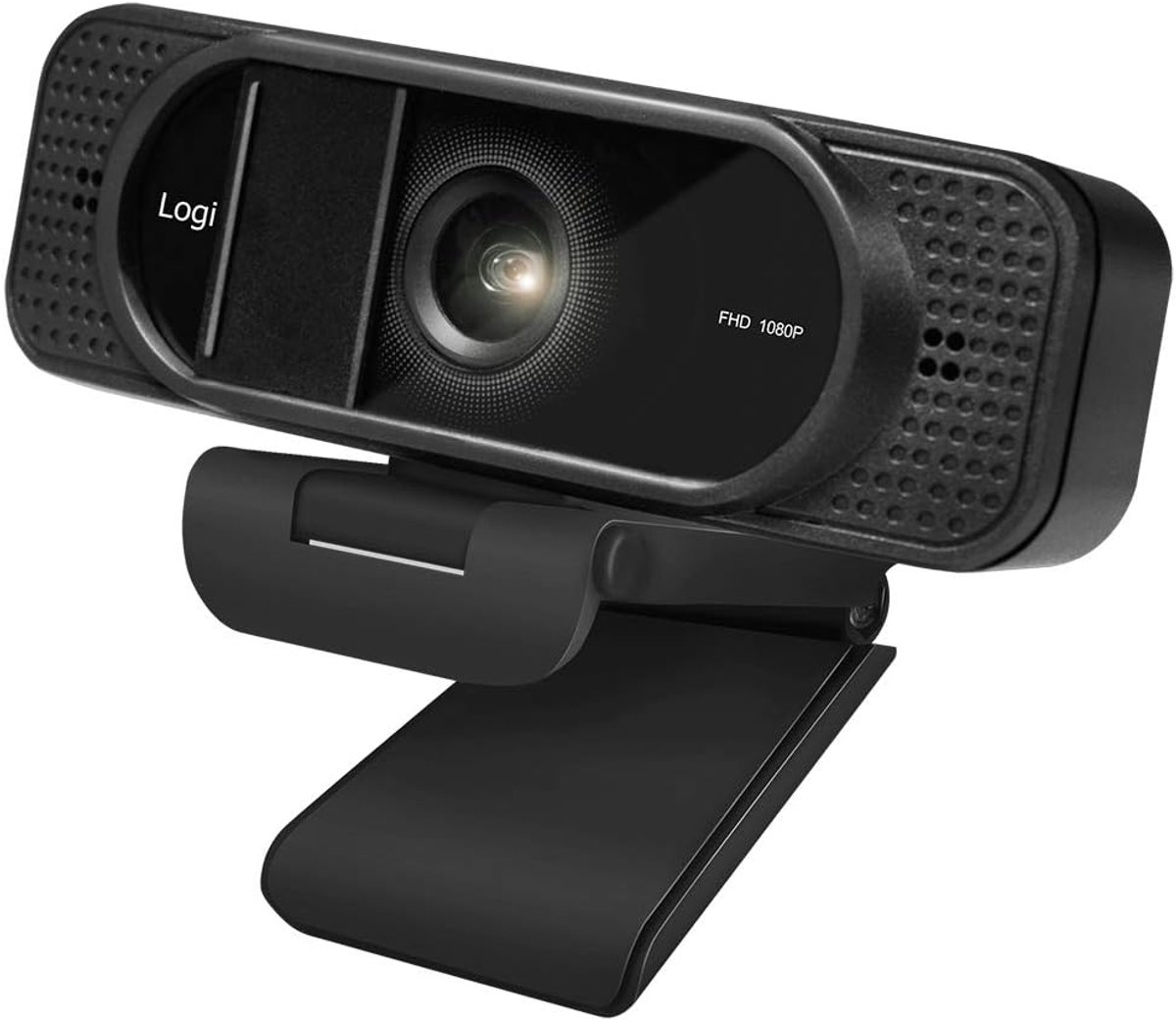 HD USB Webcam met 96Graden Groothoeklens en Dual Microfoon