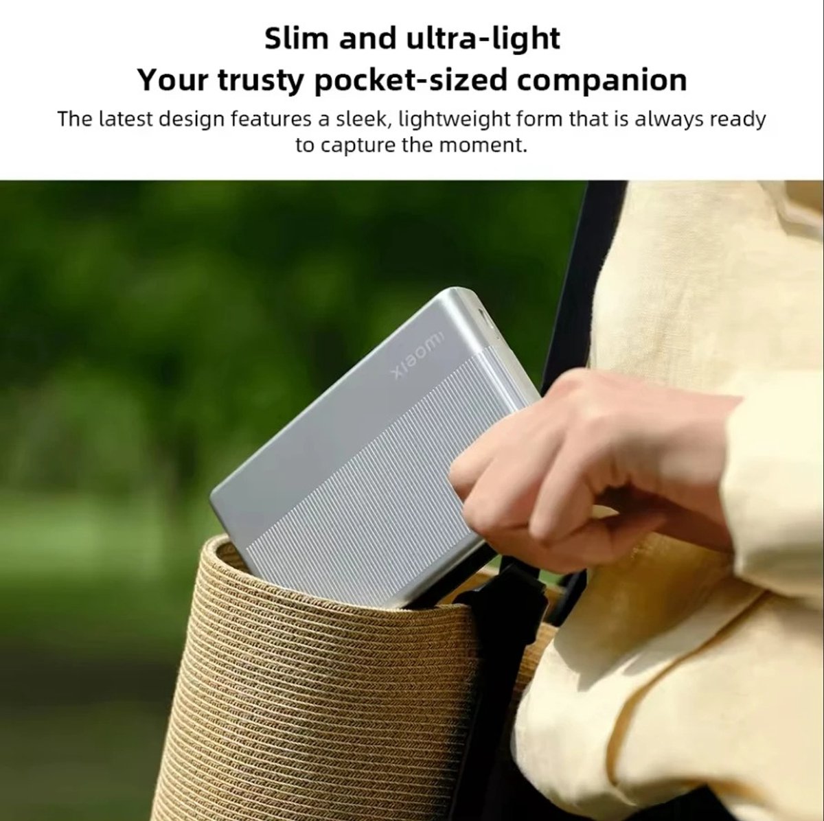 Flolife - Mini Draagbare Fotoprinter – Bluetooth 5.2 – Thermische Smartphone Printer – AR Foto Printen – iOS & Android thumbnail 5