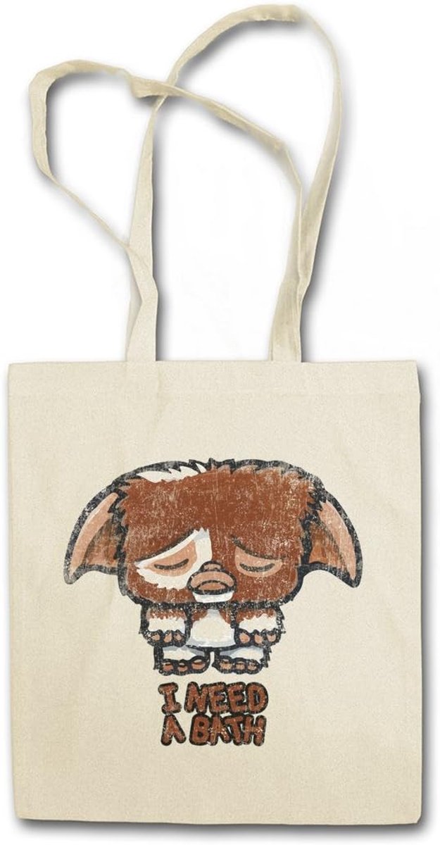 Boodschappentas Schoudertas met Grappige Opdruk - Herbruikbare Trendy Shopper