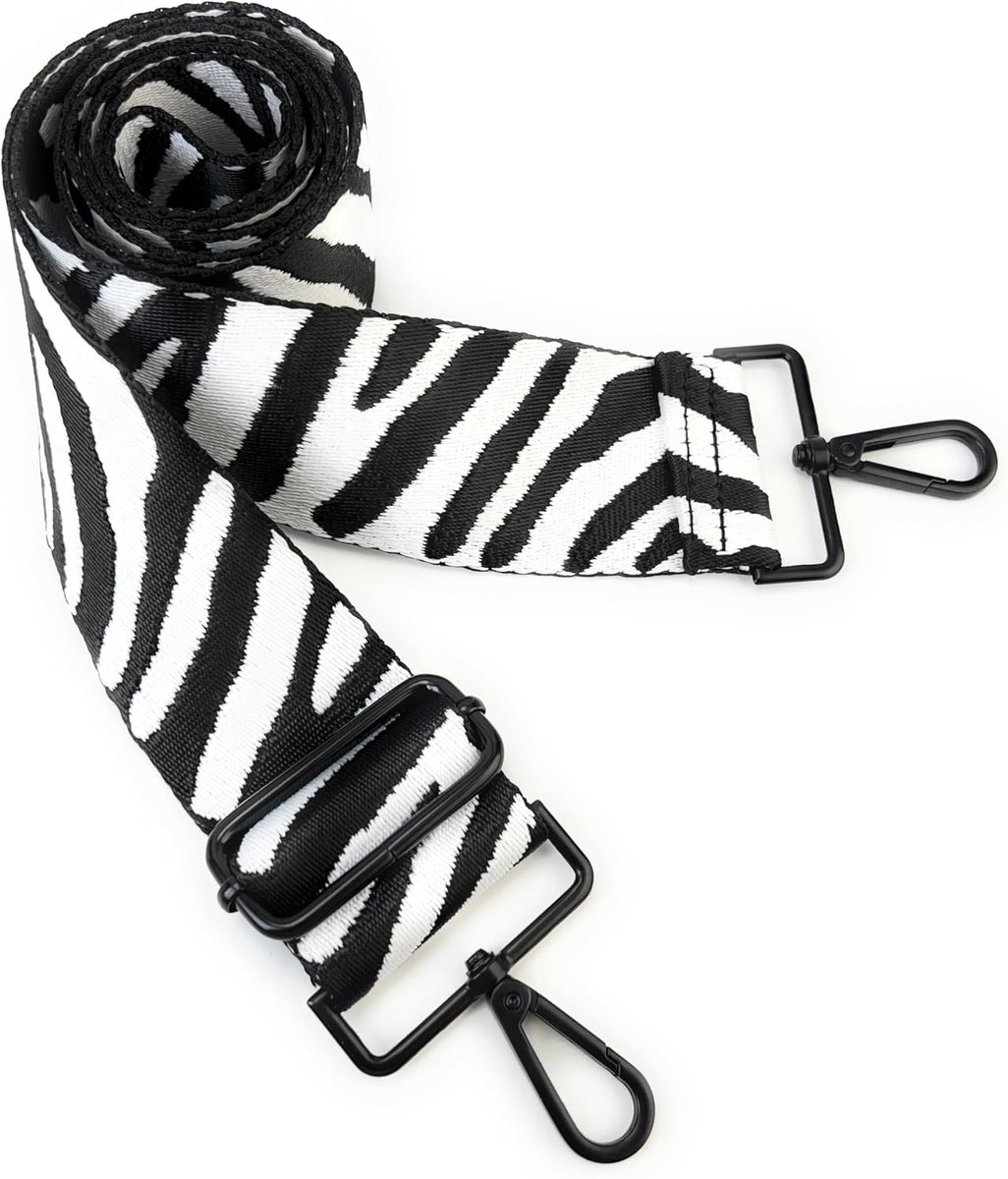 Verstelbare Crossbody Band 5 cm Breed voor Handtas en Schoudertas | Dierlijke Print