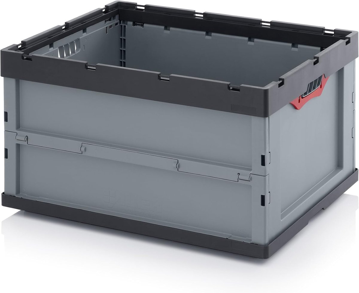 Sterk Vouwkrat 80x60x44 cm - Inklapbare Opbergbox met Grote Inhoud - Ruimtebesparend