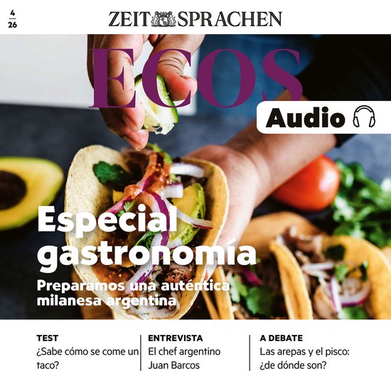 Spanisch lernen Audio – Especial gastronomia - cover