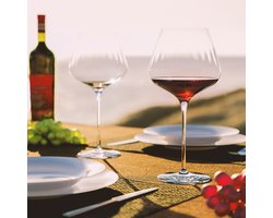 Stölzle Lausitz - Symphony – Wijnglazen Set – 12 stuks - 64 cl & 71 cl - Rode & Witte wijn - Glazenset