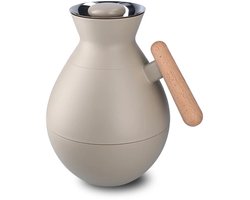 Rosendahl Kitchen thermos rond 1L sand / hout