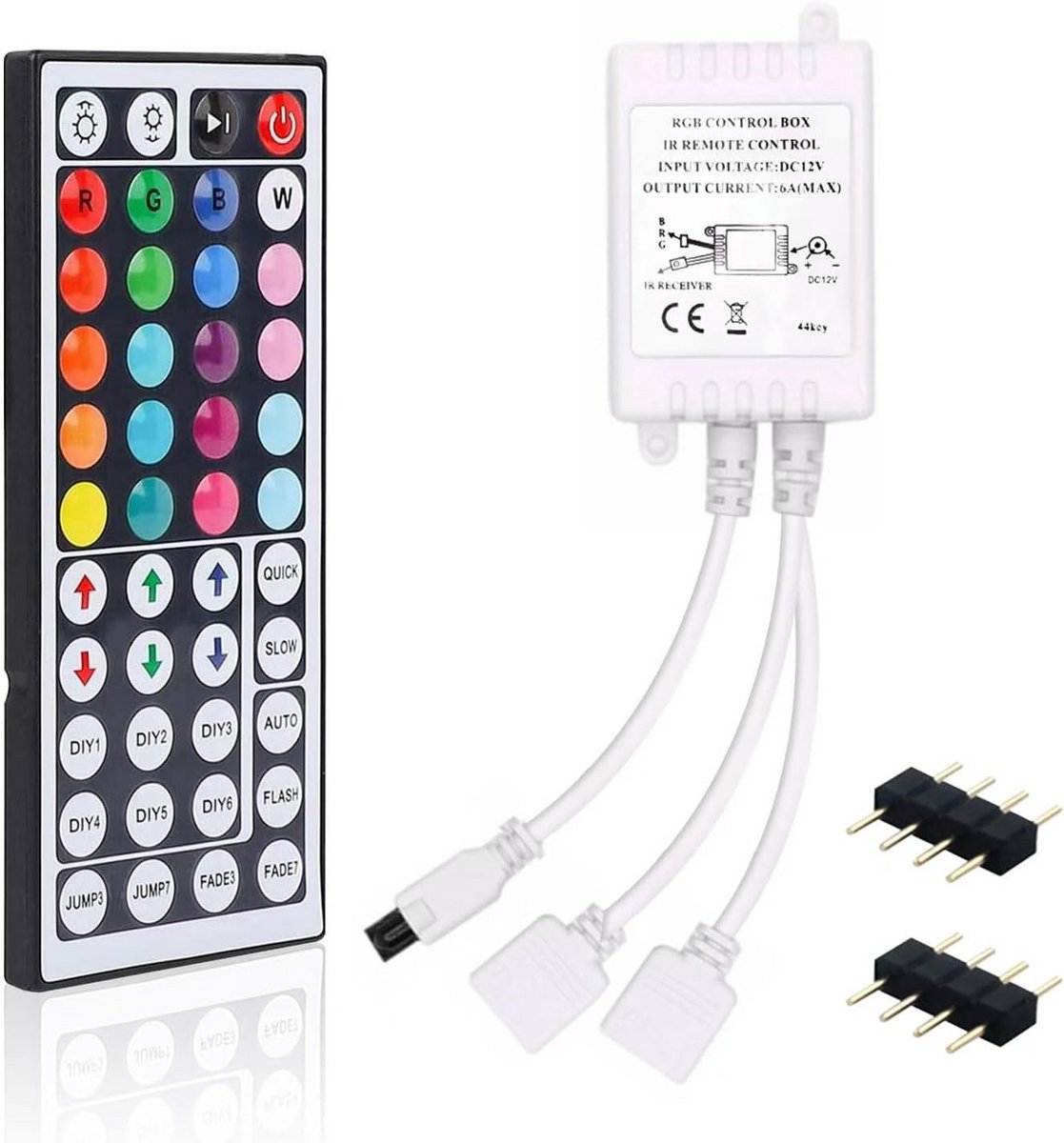 Draadloze Afstandsbediening met Dual Output voor RGB LED Strips
