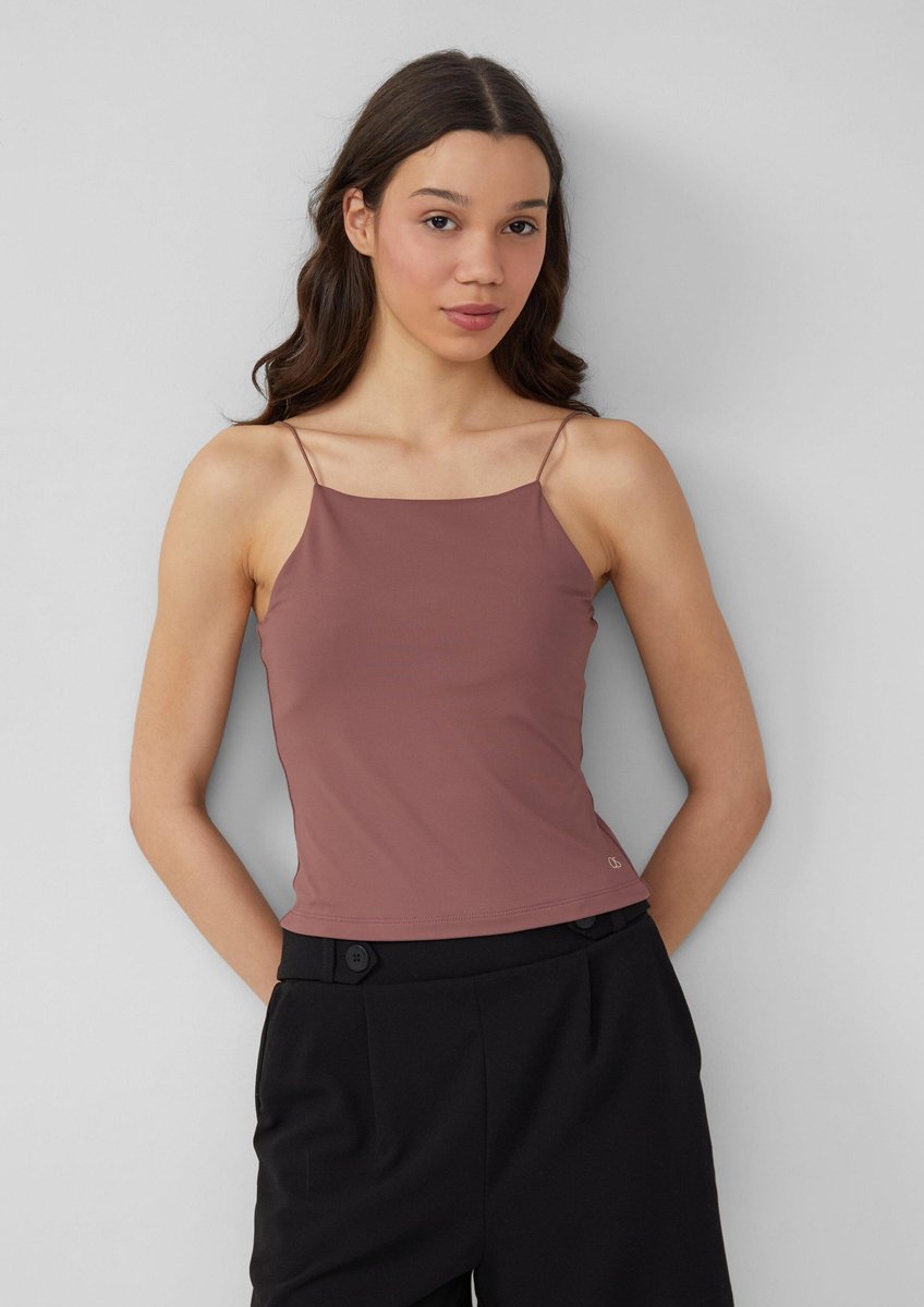 QS - female - shortedes top van polyamide