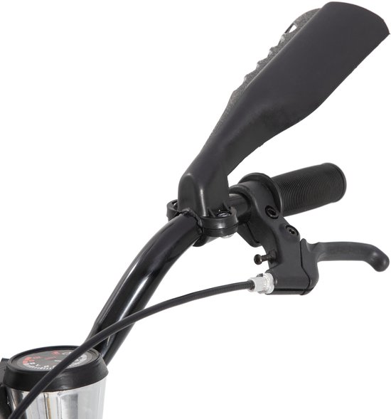 KEANO Motocross Stoere Kinderfiets - 16 Inch - Voor Jongens & Meisjes (4-7 jaar) - Met Zijwieltjes & Nummerbord - Zwart — afbeelding 4