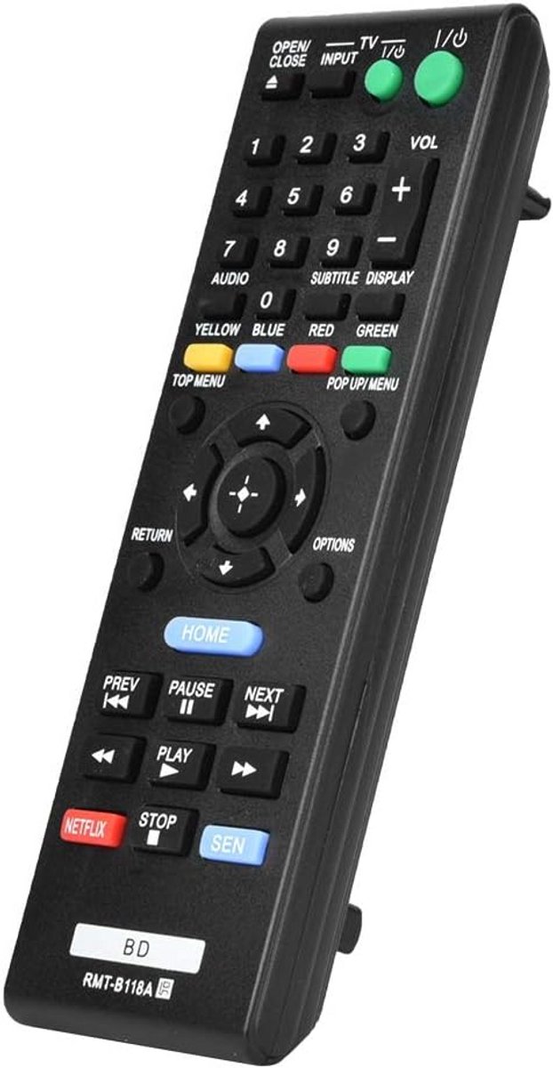 Universele Afstandsbediening voor Smart Blu-ray Spelers - Eenvoudige Bediening