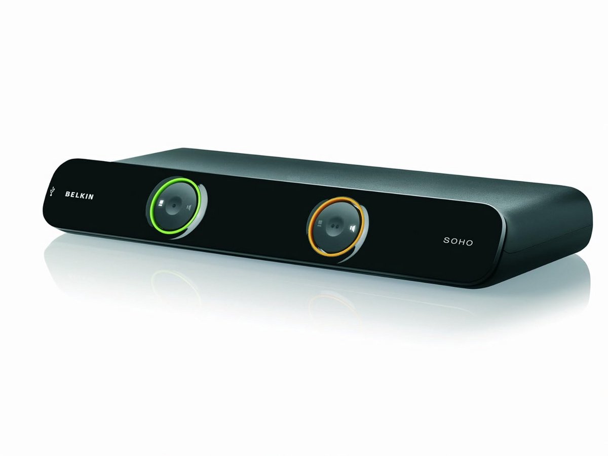 2-Poorts KVM Switch USB en DVI met Kabel - Schakel Eenvoudig Tussen Twee Computers