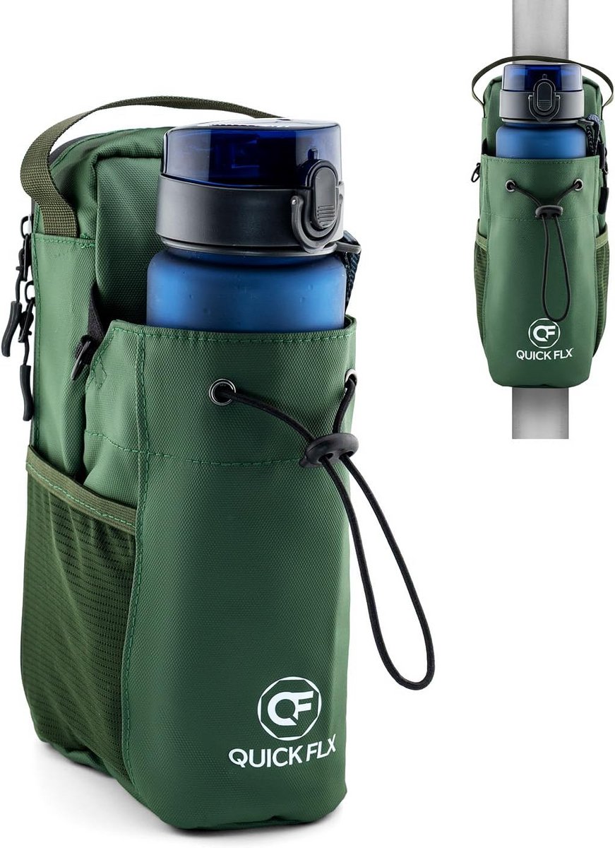 Compacte Sling Bag voor Sporttraining met Magnetische Bevestiging en Flessenhouder