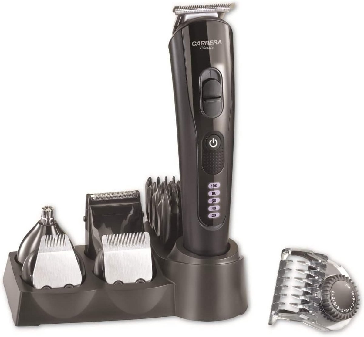 6-in-1 Epilator voor Huidverzorging en Ontharing Grijs