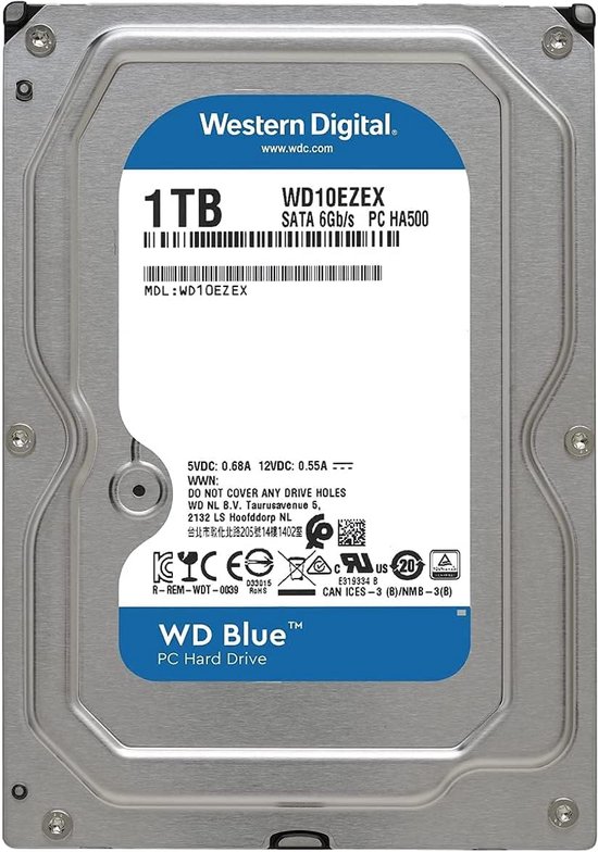 Interne Harde Schijf 1TB SATA 7200 RPM voor Desktop PC van Merkloos — afbeelding 4