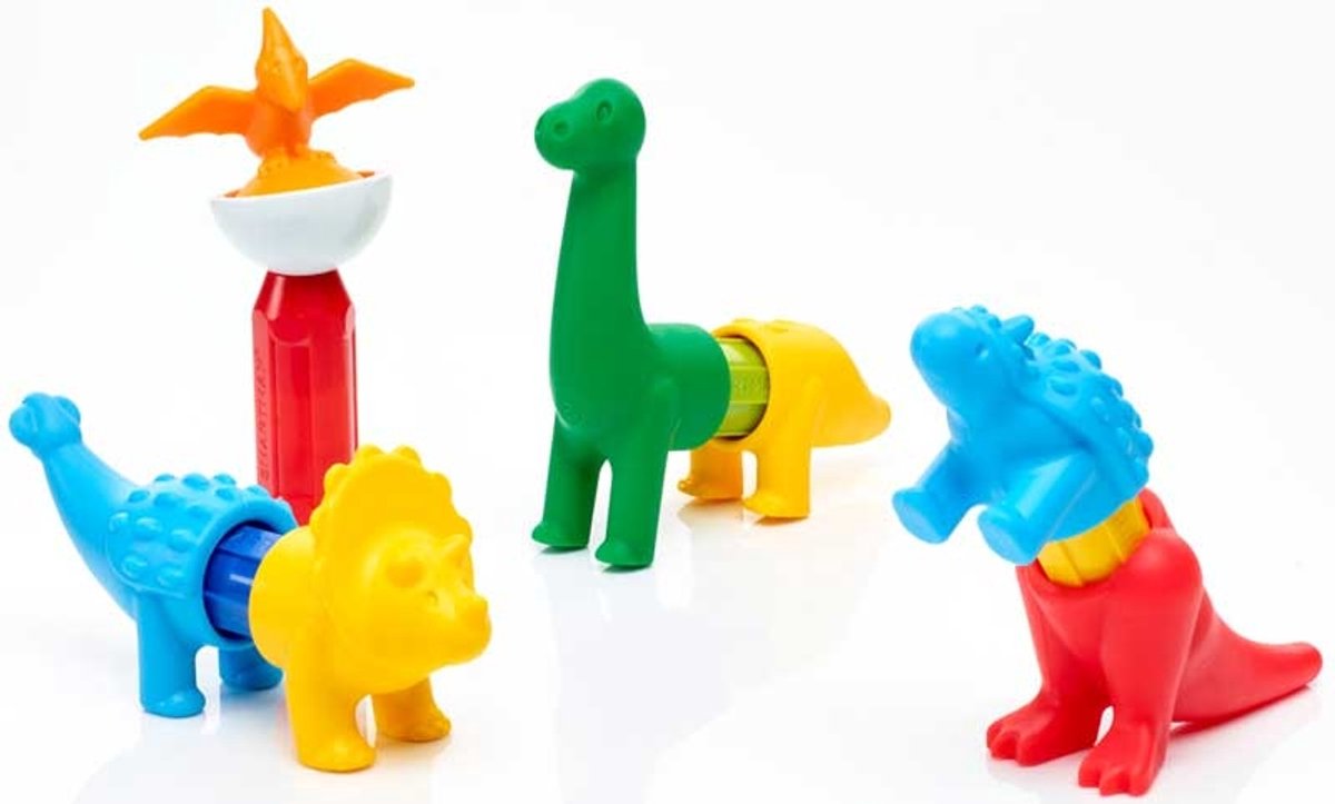 SmartMax My First Dinosaurs: magnetisch constructiespeelgoed voor peuters thumbnail 4