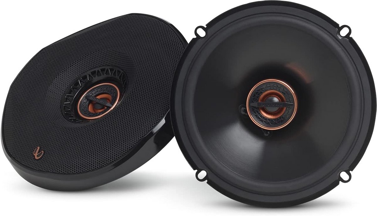 Ondiepe 165mm Coaxiale Auto Speakerset - Krachtig Geluid voor Beperkte Ruimte