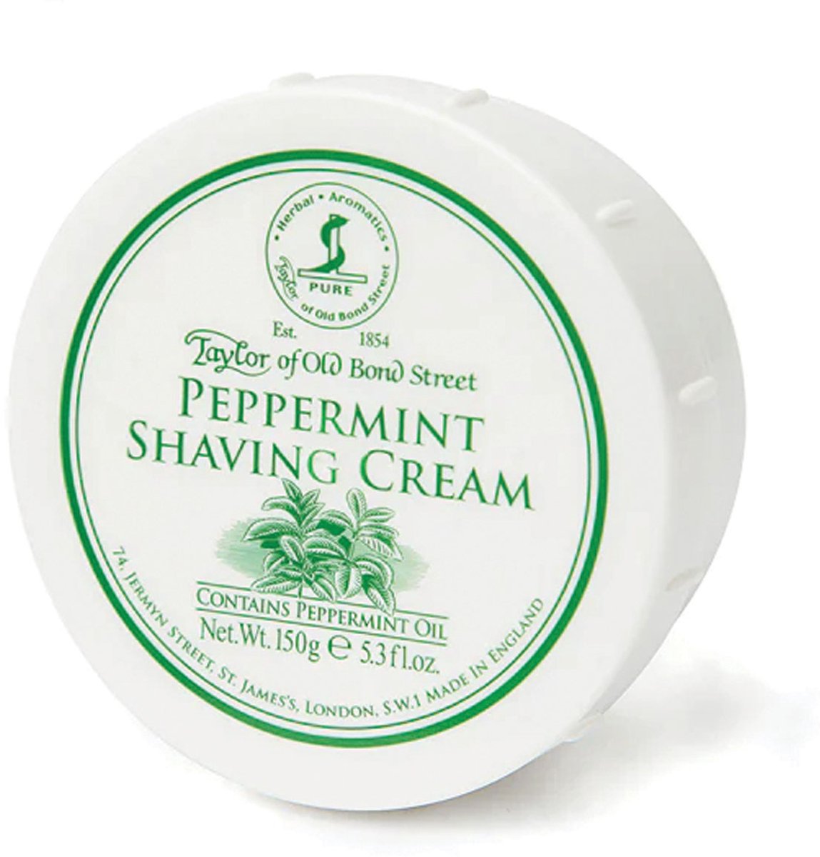 Taylor of Old Bond Street Peppermint Shaving Cream 150 gr. | Face Care