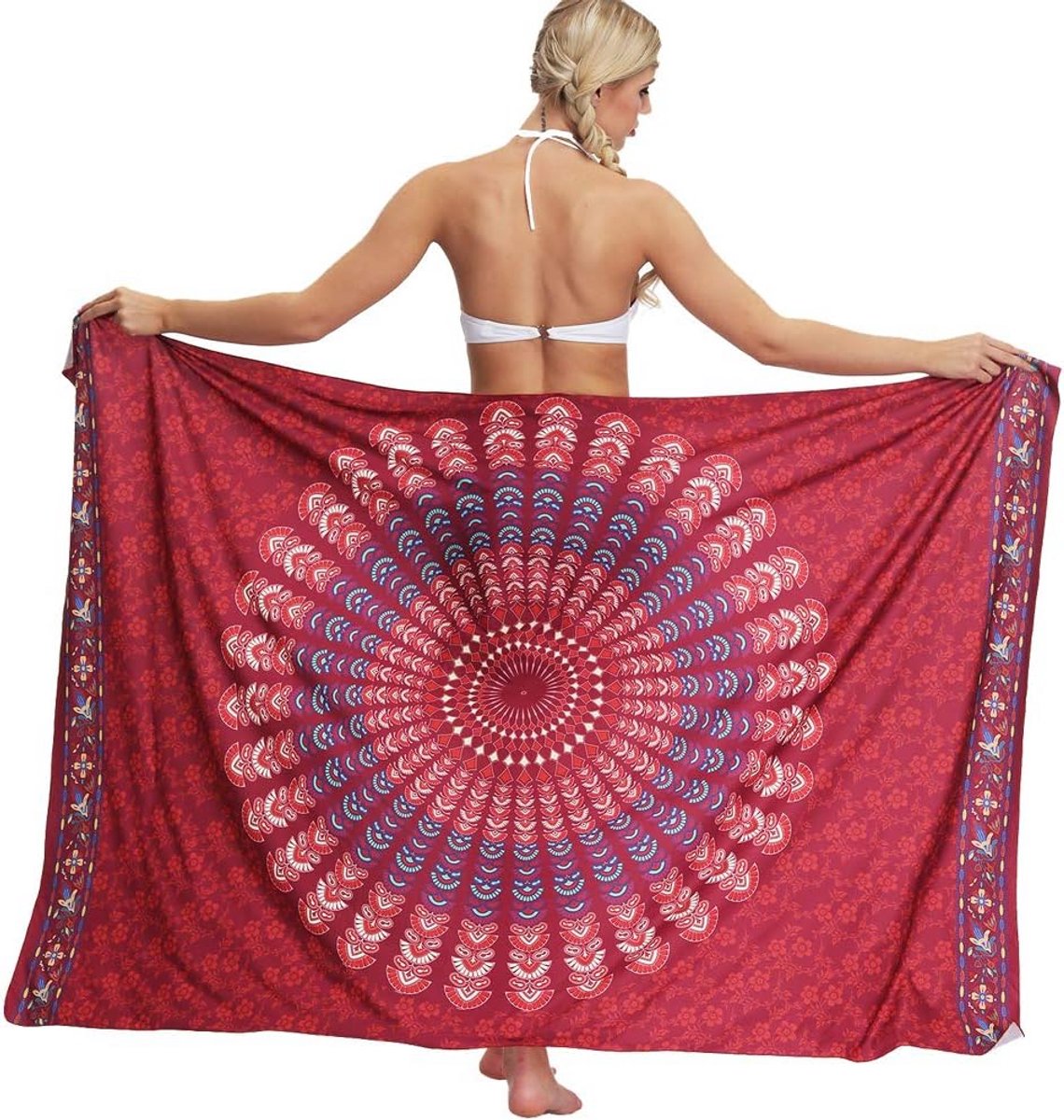Lange Boho Sarong Rok Strandjurk Strandovertrek voor Dames