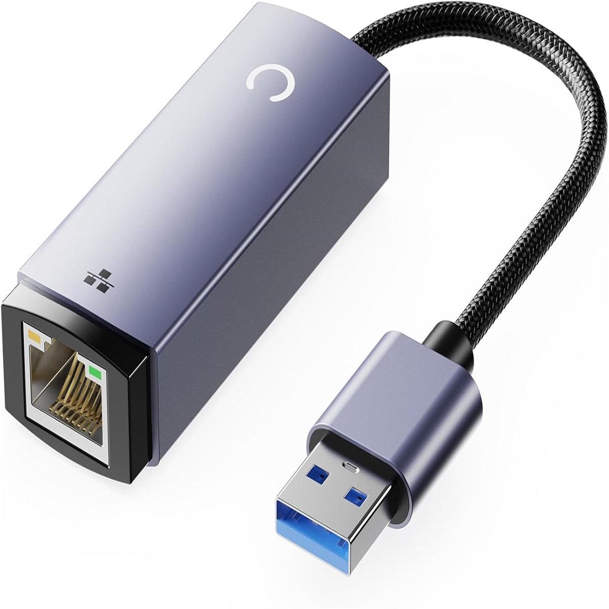 Ynkkvre -Ethernet Adapter TYPE-C kabel - Ethernet Adapter - TYPE-C- 1000 Mbps - TYPE-C naar Ethernet - Internet - Netwerk - Lan - Adapter