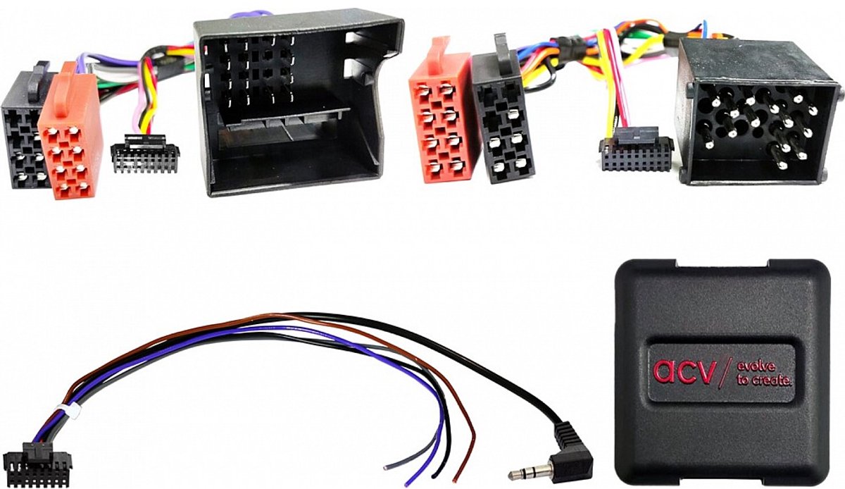 Stuurwiel bediening geschikt voor BMW/Mini Fahrzeuge 17Pin/Quadlock Ibus Multilead (42sbm00c)