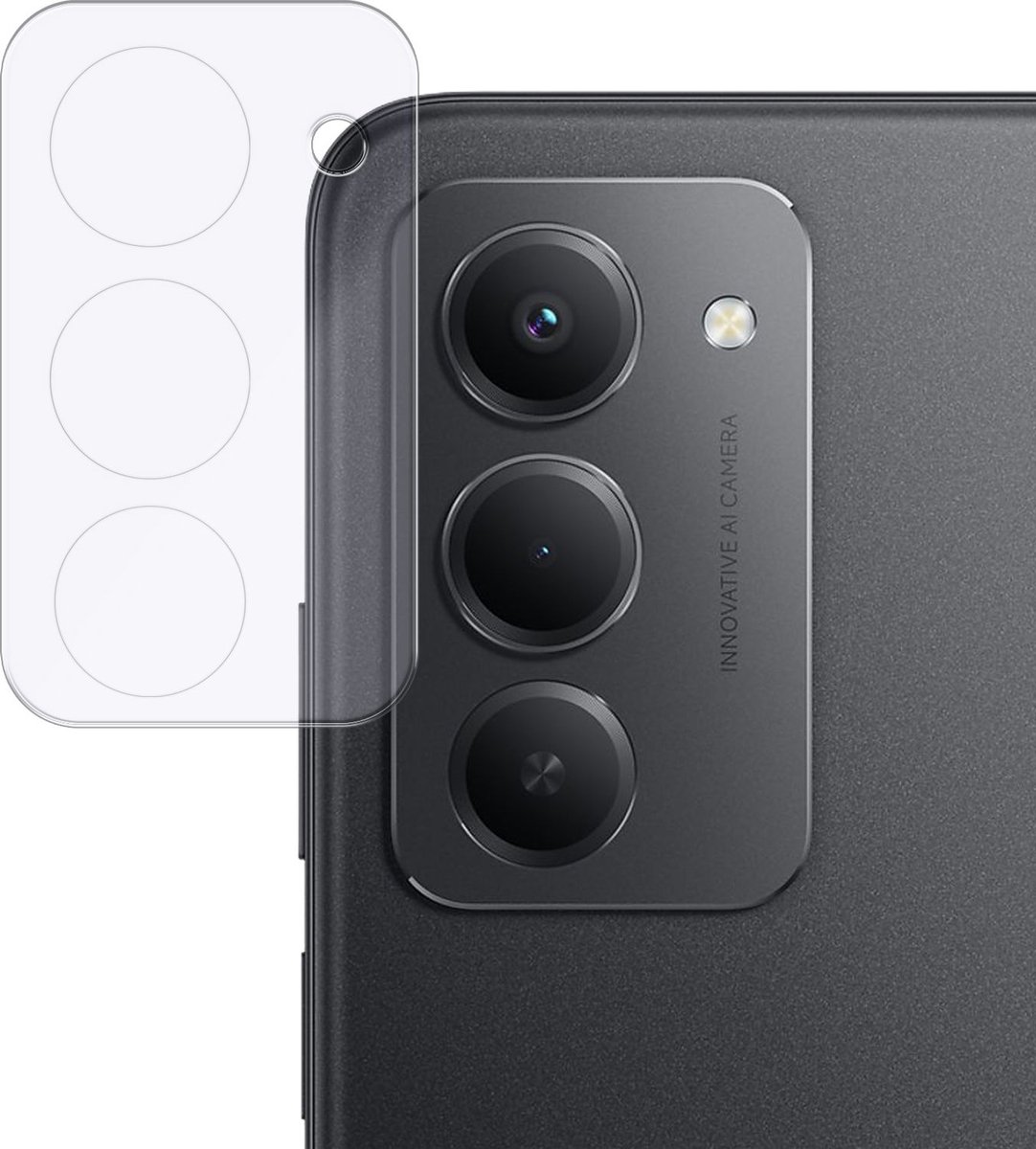 Rosso Camera Protector Geschikt voor Xiaomi Redmi 15 (4G) - Lens Bescherming - Case Friendly - Ultra Dun Glas - Transparant