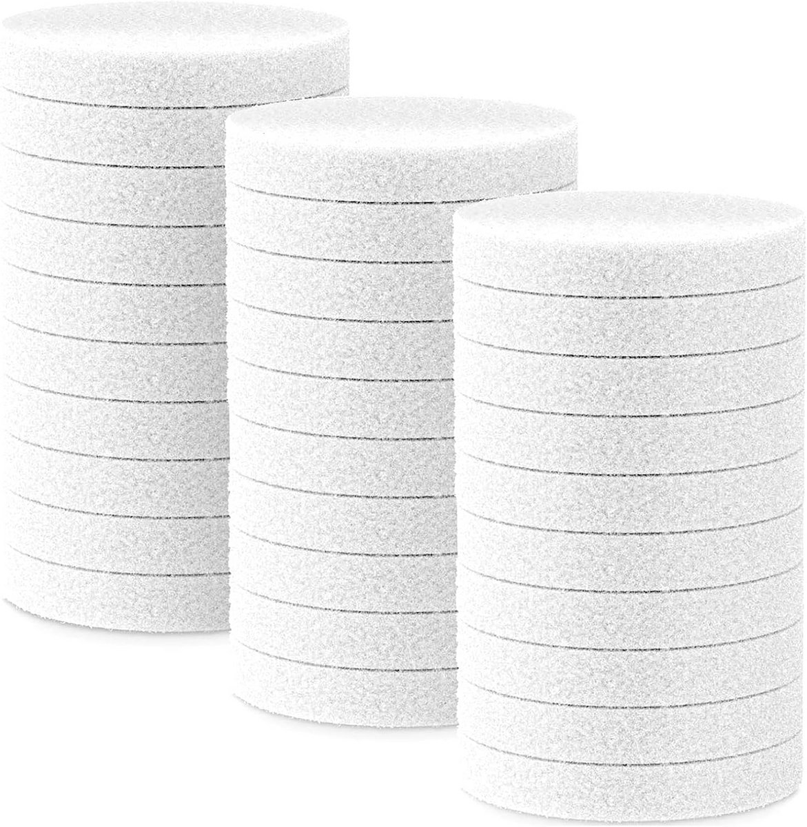 30 Stuks Witte Viltjes Vervanging Pads voor Aroma Diffusers en Luchtreinigers