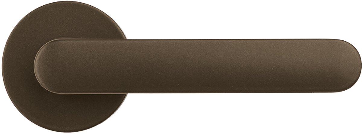 Deurkruk One - Colombo Design Mood Collection - Brons - rond rozet - set