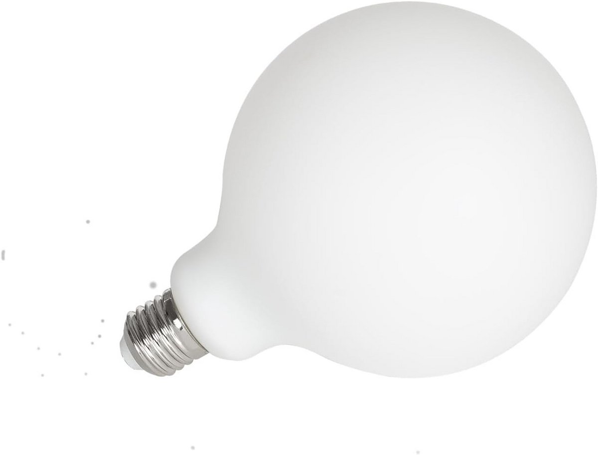 Grote Ronde LED Gloeilamp E27 12W 1440lm Opaal Glas Warm Wit Licht