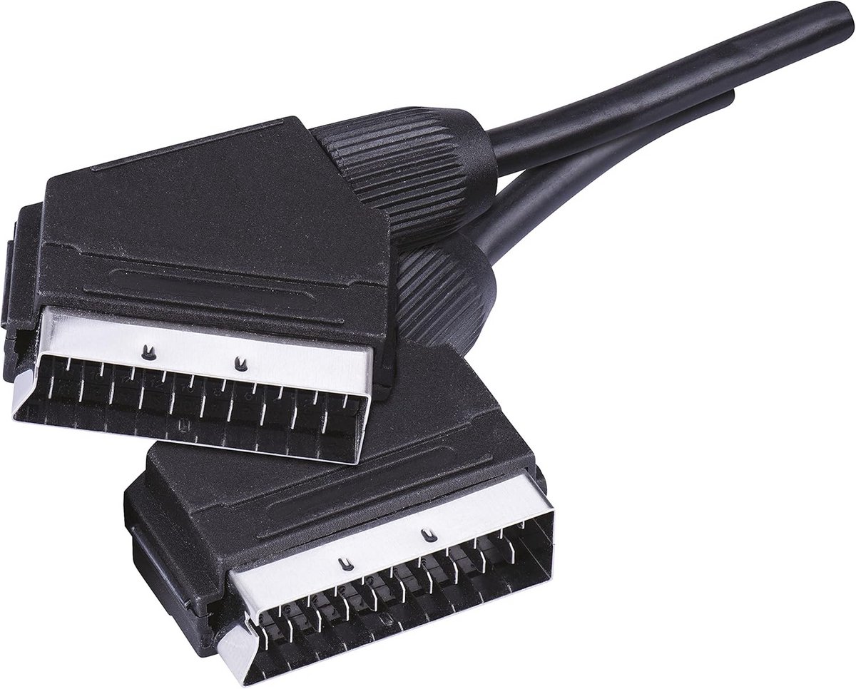 Scartkabel 2 meter voor tv en videoapparatuur