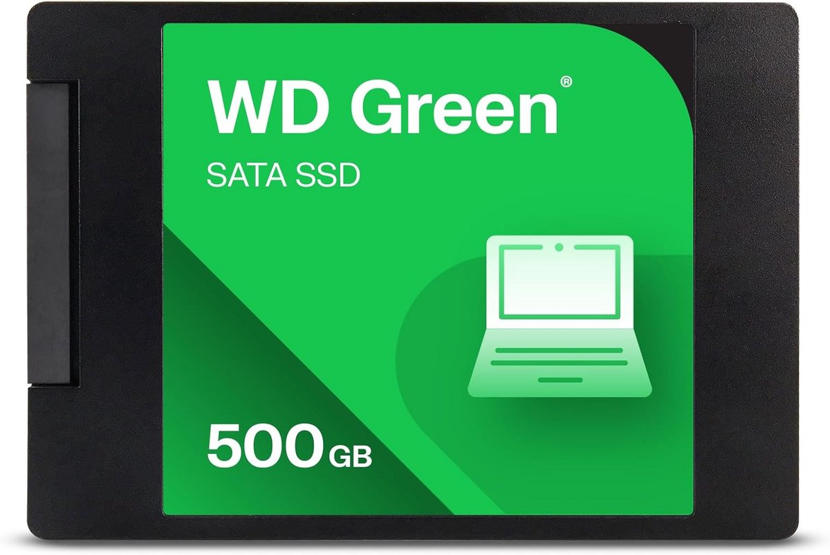 Interne SSD 500 GB SATA 2,5 inch 7mm voor Laptop en Desktop - Snelle Opstarttijden