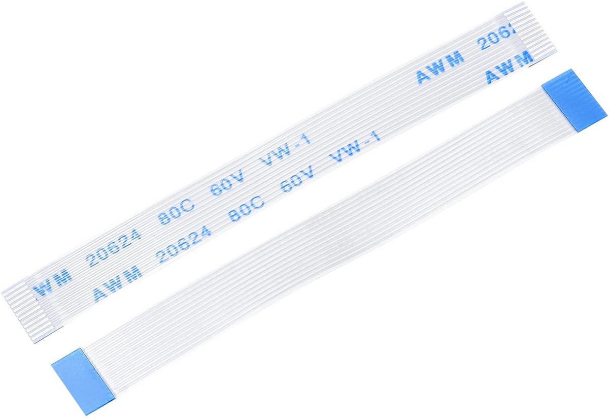 FFC FPC Platte Kabel 12 Pin 0.5mm Pitch 60mm voor LCD Schermen en 3D Printers