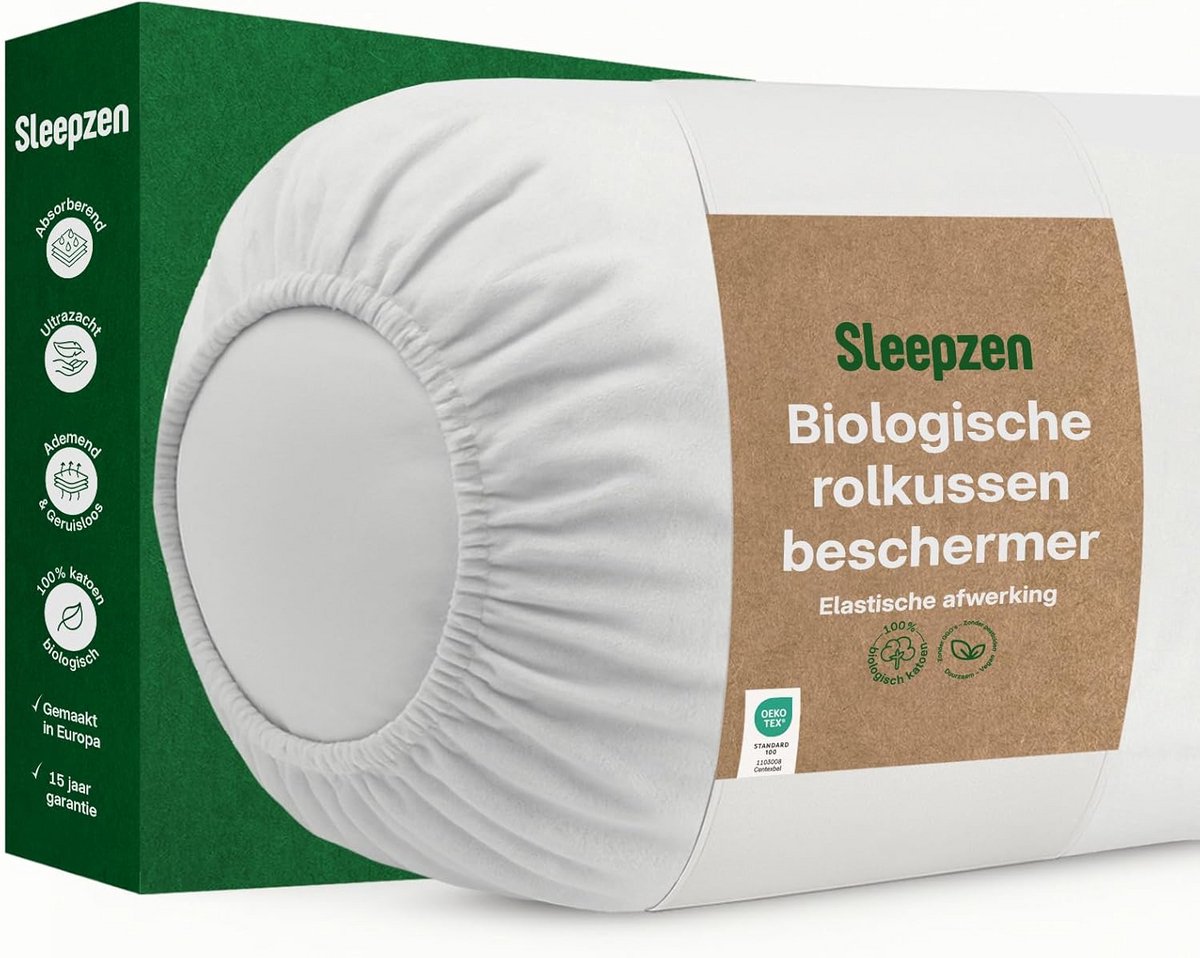 Hoogwaardige Bolsterbeschermer 160 cm van Biologisch Katoen