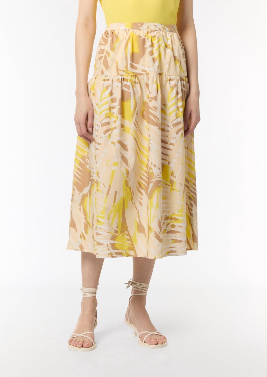 comma - female - Midi-rok met verborgen ritssluiting