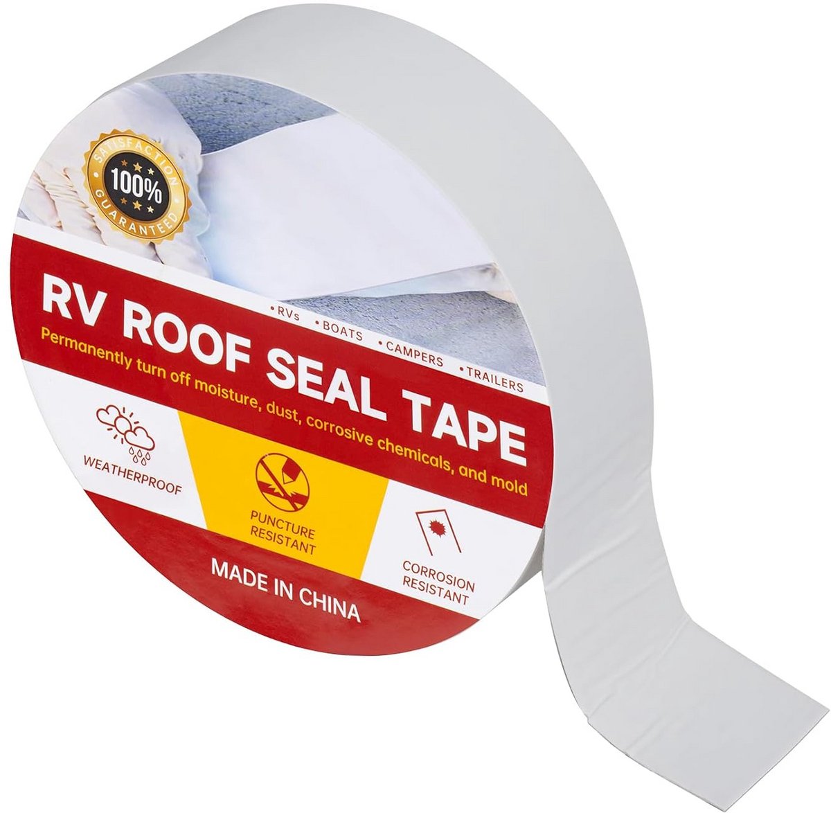 Waterdichte Afdichtband voor Caravan en Camper - Flexibele Kitstrip