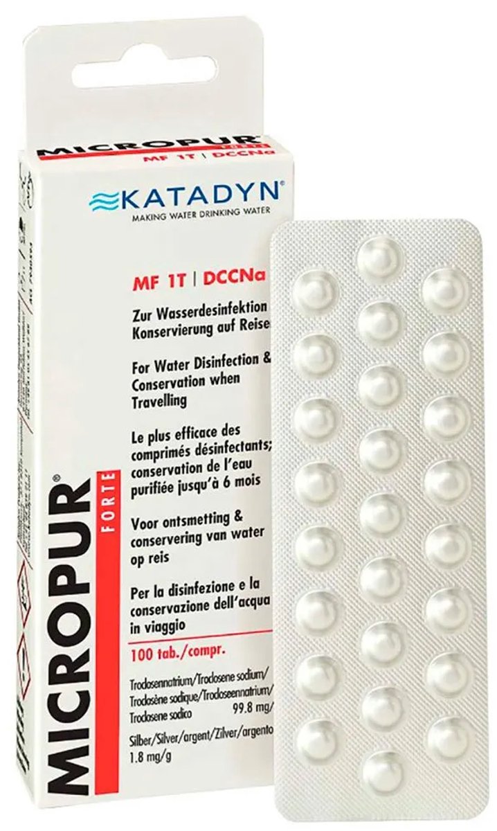Katadyn Micropur Forte Mf Tabletten 1t/4x25 100 Eenheden Transparant