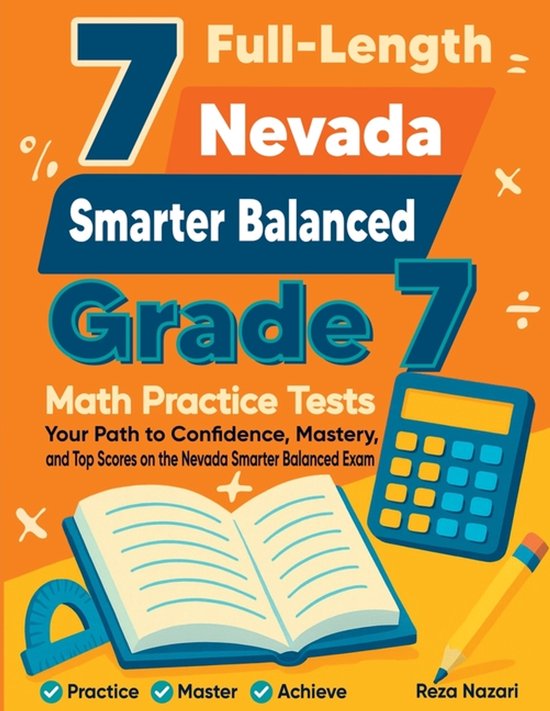 7 Full-Length Nevada Smarter Balanced Grade 7 Math Practice  ... - cover