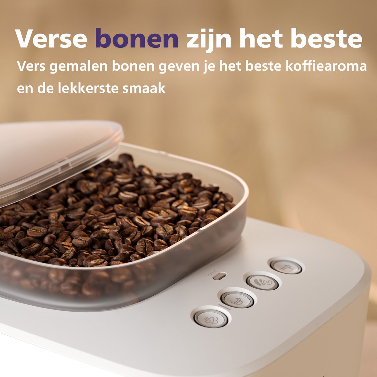 Philips Baristina Latte - BAR400/00 - Espressomachine - Pistonmachine - Cappuccino - Automatische Melkopschuimer - Wit — afbeelding 4
