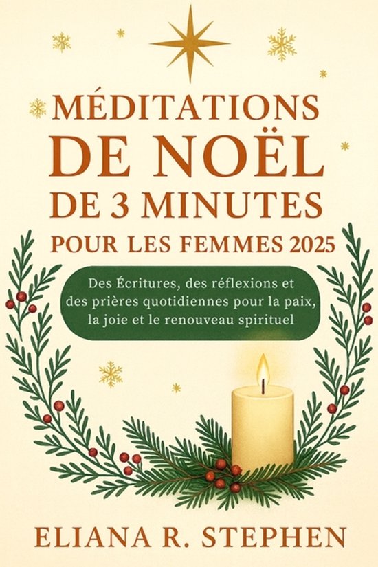 Méditations de Noël de 3 Minutes Pour Les Femmes 2025 - cover