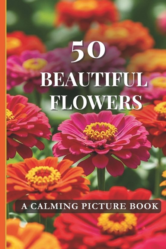 Dementia Picture Books- 50 Beautiful Flowers - cover